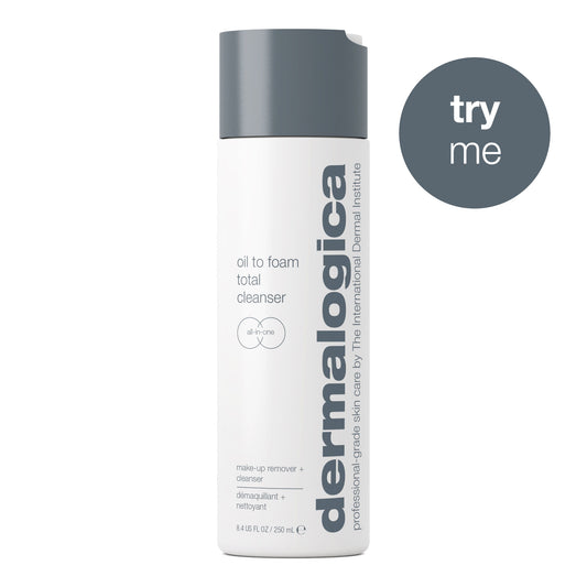 oil to foam total cleanser