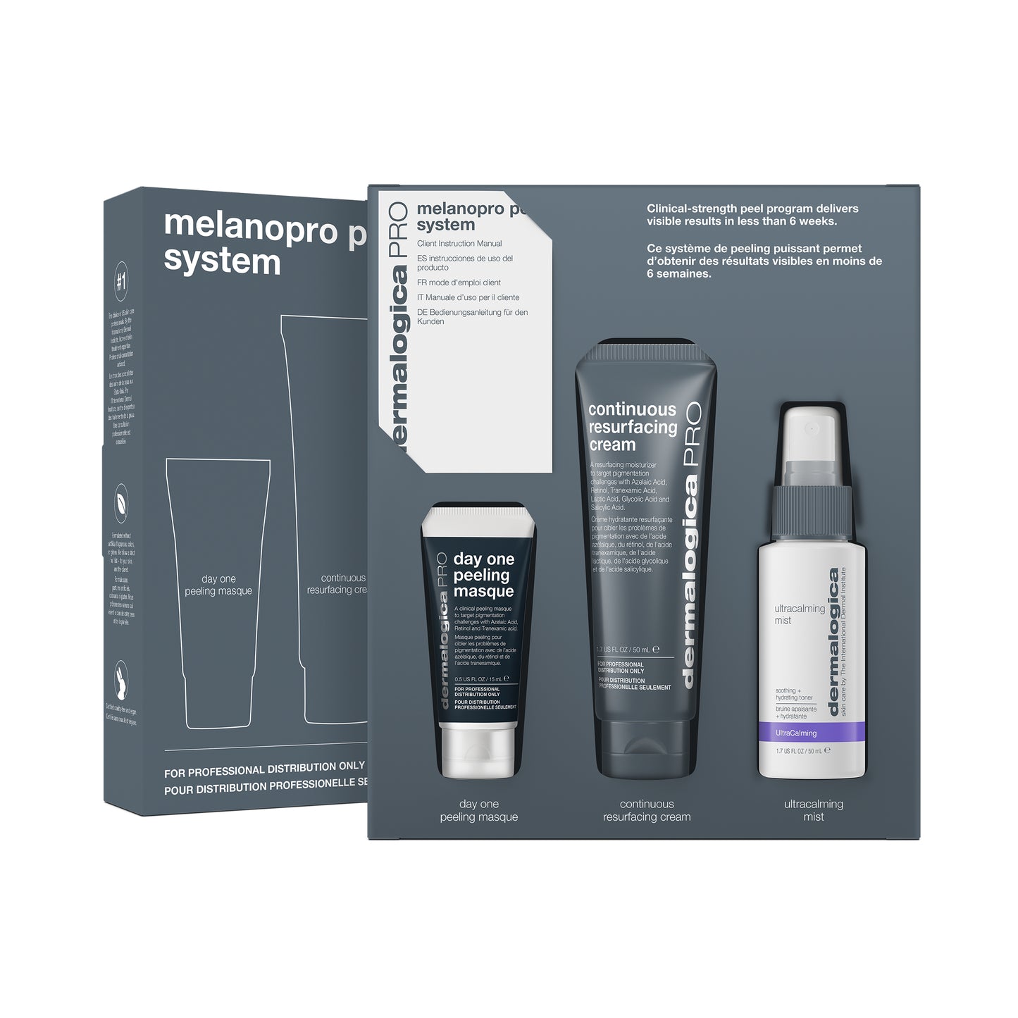 PRO système de peeling mélanopro - individuel