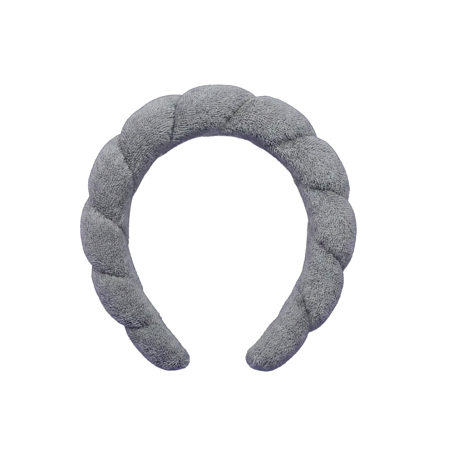 dermalogica grey towel headband